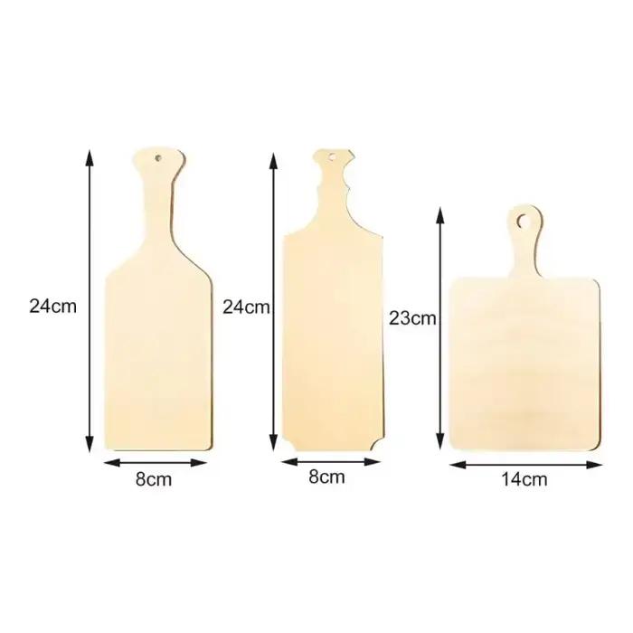 Planche à découper en bois de qualité alimentaire, haute durabilité, tout usage, en forme de palette de viande, bricolage, outils de cuisine