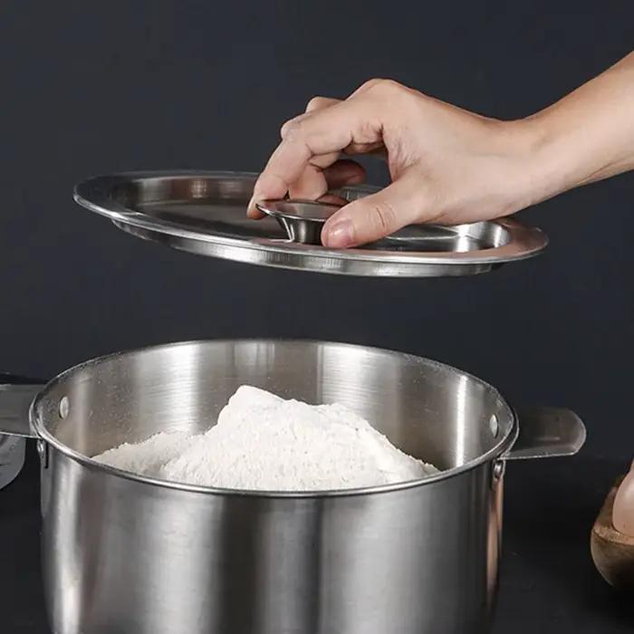 Couvercle de casserole universel en acier inoxydable polyvalent pour casseroles et poêles à offrir pour occasions spéciales et quotidien