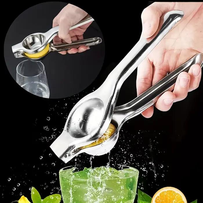 Presse-citron en acier inoxydable, presse-agrumes manuel pour usage domestique et commercial, outil de cuisine facile à nettoyer
