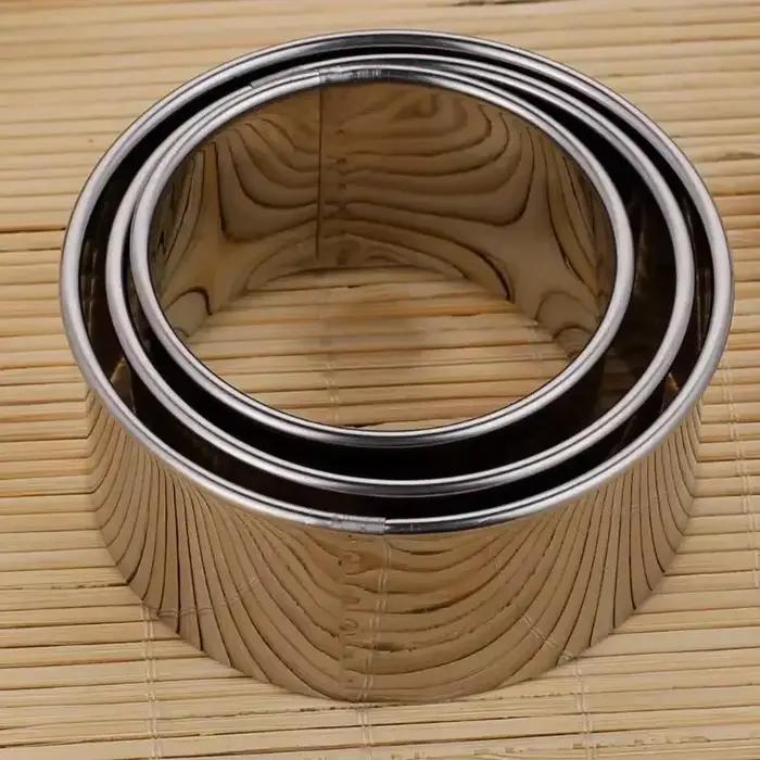 Outil de fabrication de découpe d'emballage de pâtisserie de biscuits ronds