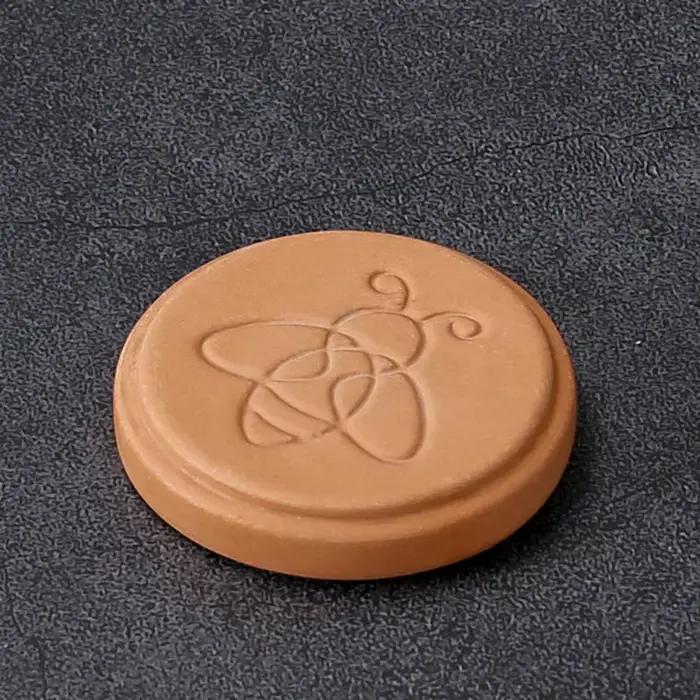 Lot de 2 boîtes de conservation en argile pour sucre roux, réutilisables, anti-humidité, pour thé et aliments secs, utilisables à sec et humide, pour comprimés et noix