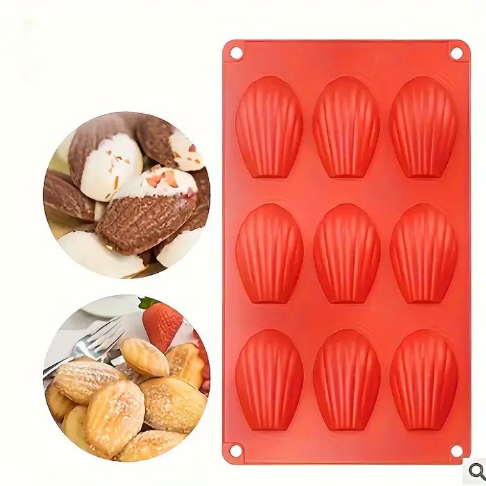 Moule à madeleines en silicone