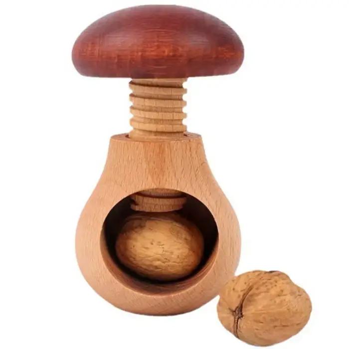 Nouveau casse-noisette en forme de champignon outil de cuisine multifonctionnel pour une fissuration facile pince à