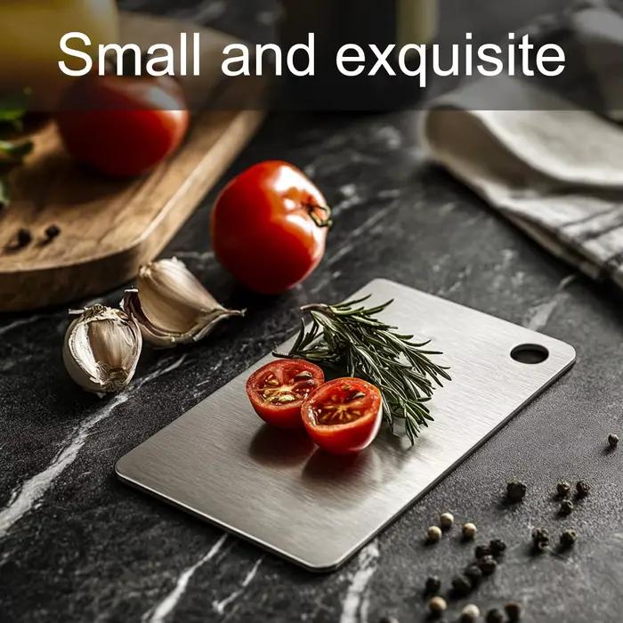 Tablettes De Coupe Pour Cuisine En Acier Inoxydable 304 Antidérapantes Épaisses Double Face De Grade Alimentaire