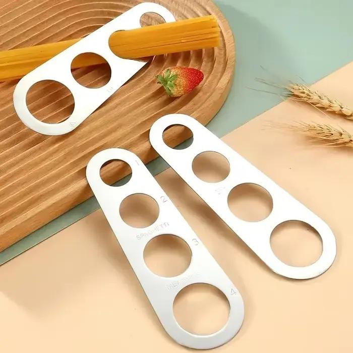 Accessoires de cuisine mesure de nouilles à pâtes en acier inoxydable