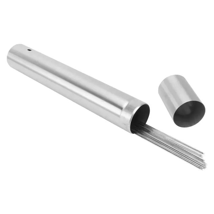 50 brochettes de barbecue en acier inoxydable de qualité supérieure