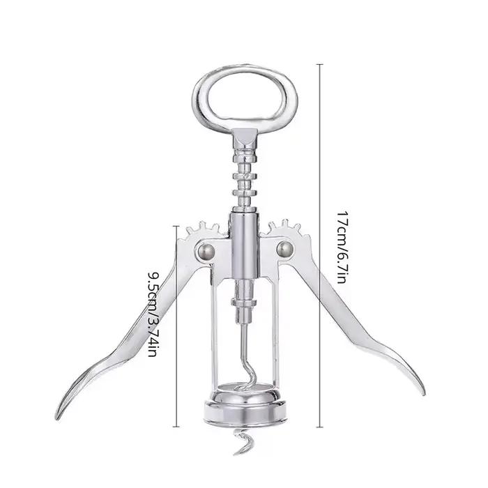 Tire-bouchon multifonctionnel en acier inoxydable durable pour ouvrir vin et bière occaions spéciales déco cuisine bar