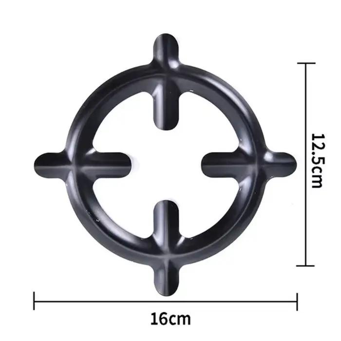 Anneau de cuisinière à gaz en fonte, réducteur de Pot, grilles durables, résistantes à la chaleur, support de Pot à café Moka, plaque de cuisson pour cuisinière, 1 pièce/2 pièces