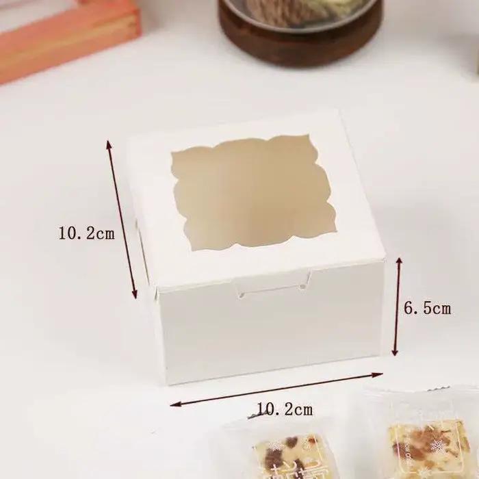10 boîtes d'emballage en papier pour cupcakes