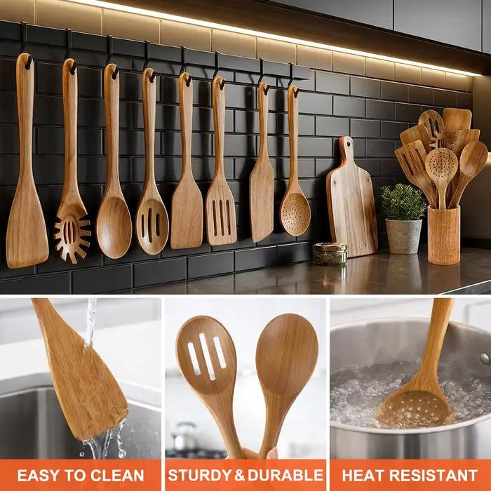 Cuillères en bois pour la cuisine