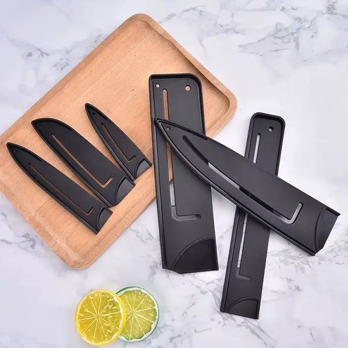 Gaine de couteau de chef en plastique noir