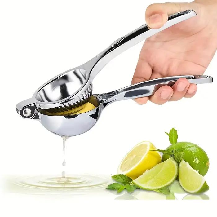 Presse-citron en acier inoxydable, presse-agrumes manuel pour usage domestique et commercial, outil de cuisine facile à nettoyer