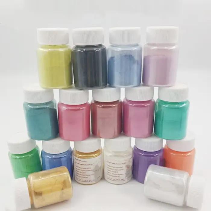 Poudre à paillettes pour colorant or et argent