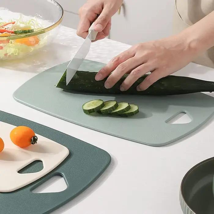 Planche à découper antibactérienne, planche à découper en plastique antidérapante pour légumes, Fruits, aliments pour bébés, planche de cuisine anti-moisissure
