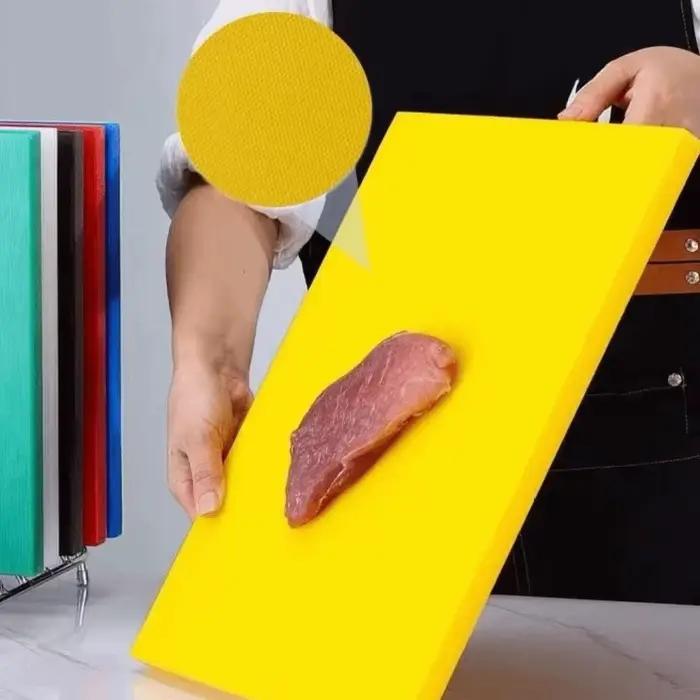 Planche à découper en plastique HDPE de qualité alimentaire 36*28*1.3cm