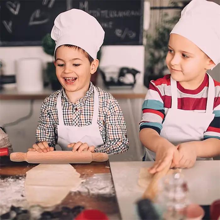 Mini rouleau à pâtisserie en bois de 20Cm de Long, 1 pièce, pour la cuisson de gâteaux Fondants, rouleaux de décoration, rouleau de pâte, accessoires de cuisine