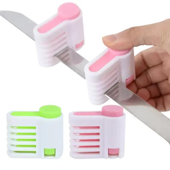 Trancheuse à pain et coupe-gâteau réglable à 5 couches, outil de cuisine créatif pour trancher et couper sans effort pour une utilisation domestique et du boulangerie, 2 pièces
