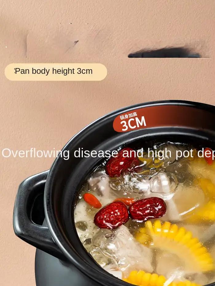 COOKER KING-Marmite d'empereur pour Leurs oût, cuisinière à gaz domestique, marmite à soupe spéciale haute température, marmite en céramique, marmite en argile
