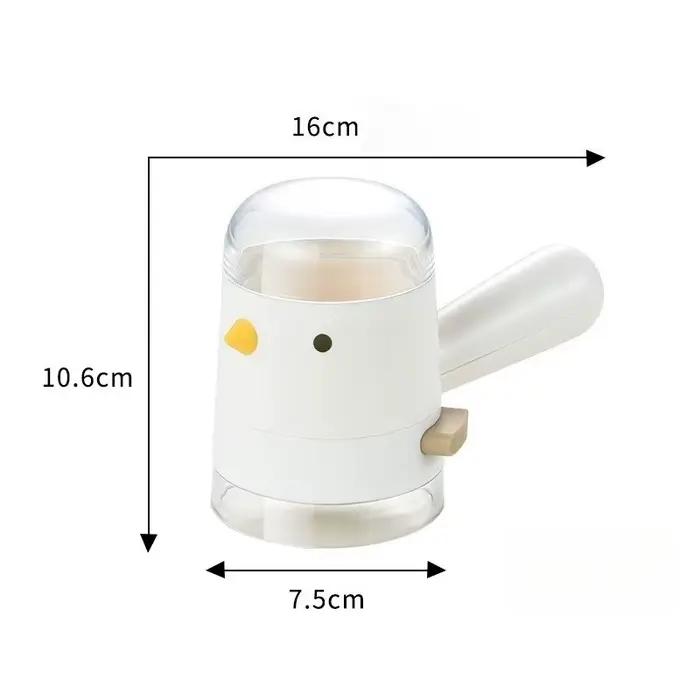 1 distributeur de sel quantitatif pour la cuisine, distributeur d'assaisonnement ménager, stockage, anti-poussière, anti-humidité, contrôle des portions, pot à épices