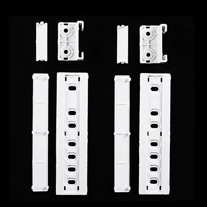 1 Kit de rails coulissants intégrés pour réfrigérateur, kit de rails de guidage pour porte de réfrigérateur à installer