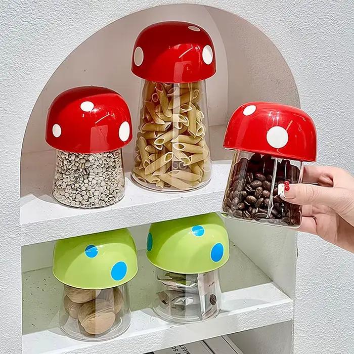Nouveau pot de stockage de champignons Simple