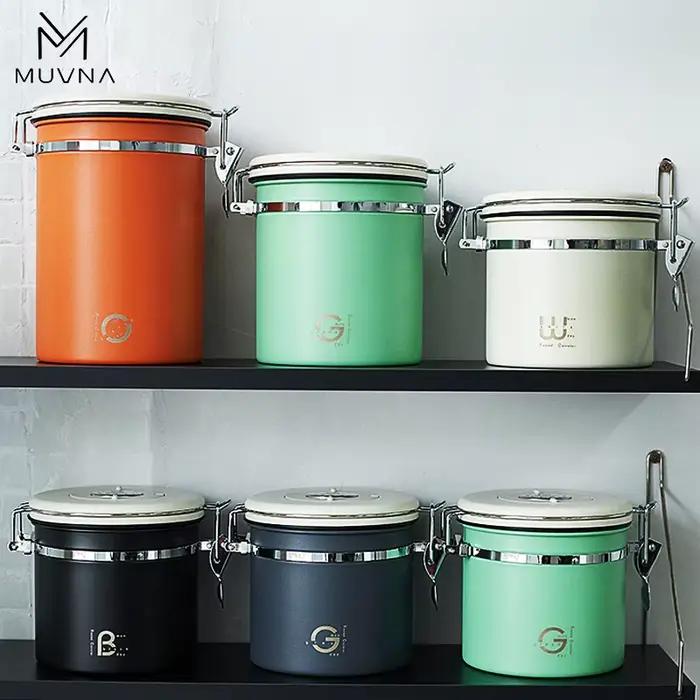 MUVNA – grand pot de stockage de grains de café