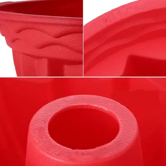 Moule à gâteaux en Silicone en spirale, creux, à pain, doux et facile à enlever, ustensiles de cuisine