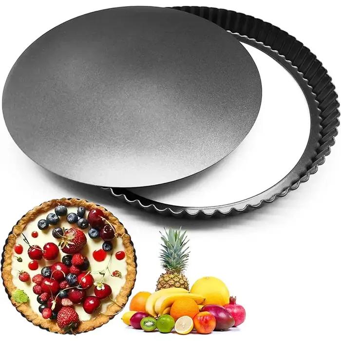 Moule rond antiadhésif pour tarte