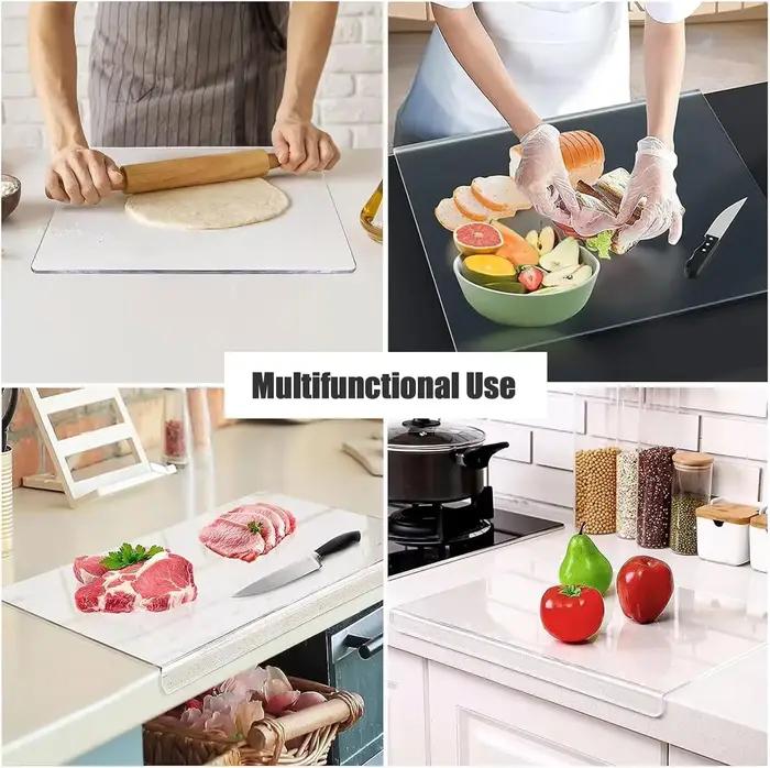 Planches à découper en acrylique pour comptoir de cuisine