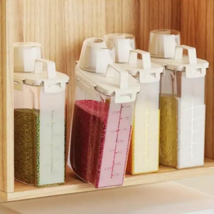 Conteneur de stockage scellé résistant à l'humidité couvert de 2