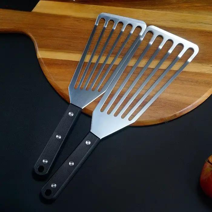 Spatule à poisson et retourneur de Steak en acier inoxydable
