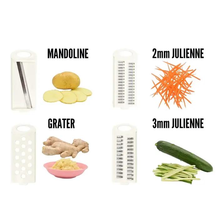 Trancheur de fruits et légumes 5 en 1