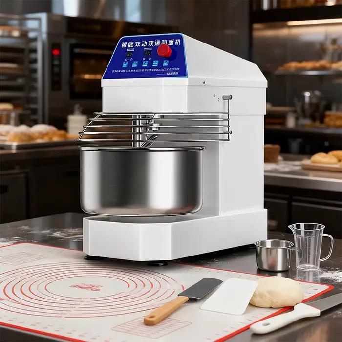 Machine à pétrir la pâte sous vide, commerciale, 5 kg, 10 kg, pour restaurant, boulangerie, pizza, équipement de pétrissage de la pâte à pain, sur mesure