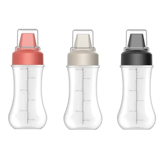 Bouteilles à presser en plastique réutilisables de 350Ml