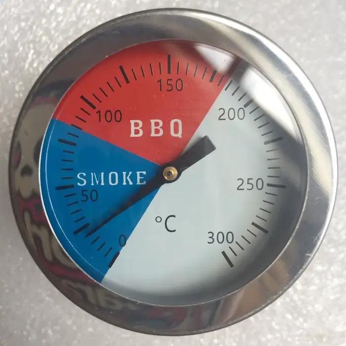 Thermomètre en acier inoxydable pour four, barbecue et instruments thermiques 0-300°C pour cuisine et occasions spéciales