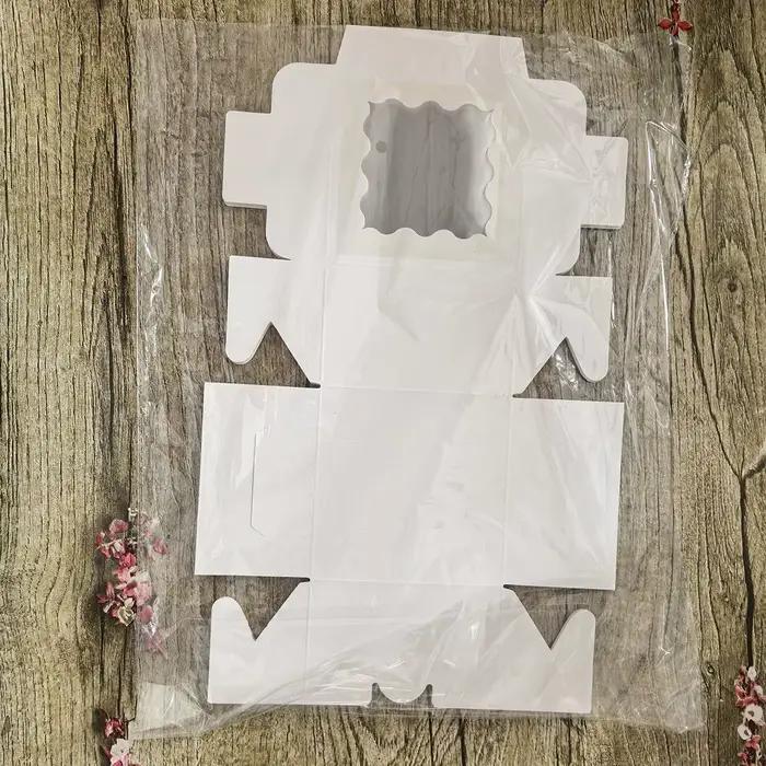 10 boîtes d'emballage en papier pour cupcakes