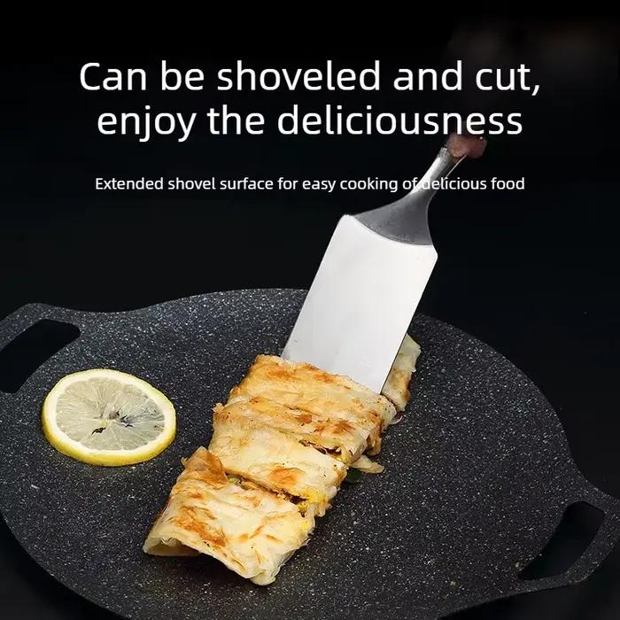 Spatule plate en acier inoxydable