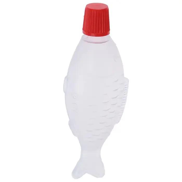 Bouteille de Sauce soja en forme de poisson, boule de riz jetable, vinaigre de Sushi Sashimi, 4ml / 8.5ml, 10 pièces