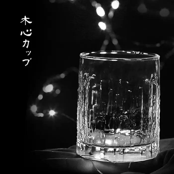 Verre à whisky japonais cristal sans plomb 925ml élégant pour accueil et occasions spéciales noir