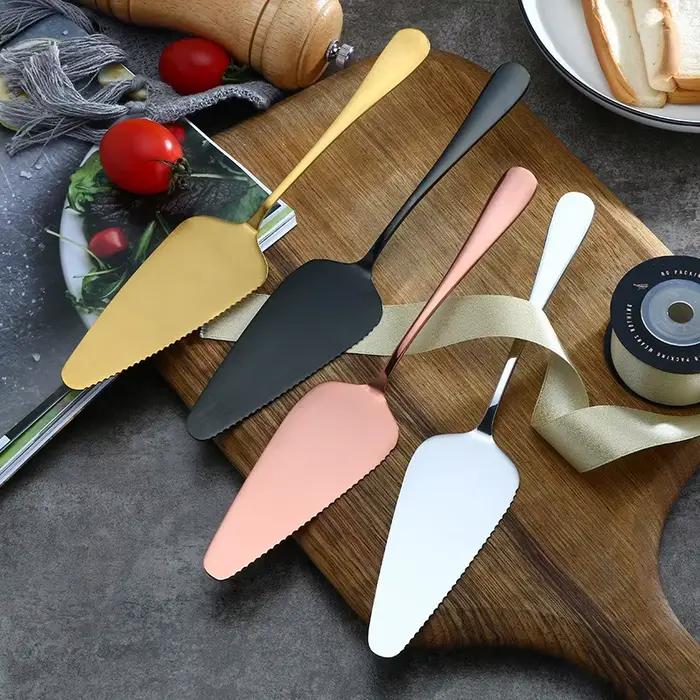 Spatule à gâteau en acier inoxydable de qualité supérieure