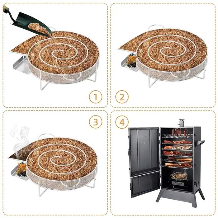 Générateur de fumée froide pour barbecue ou fumoir