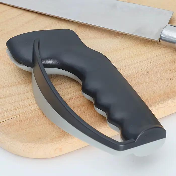 Affûteur de couteaux professionnel cuisine ménage pratique pierre à aiguiser rapide aiguiseurs multifonctions outils