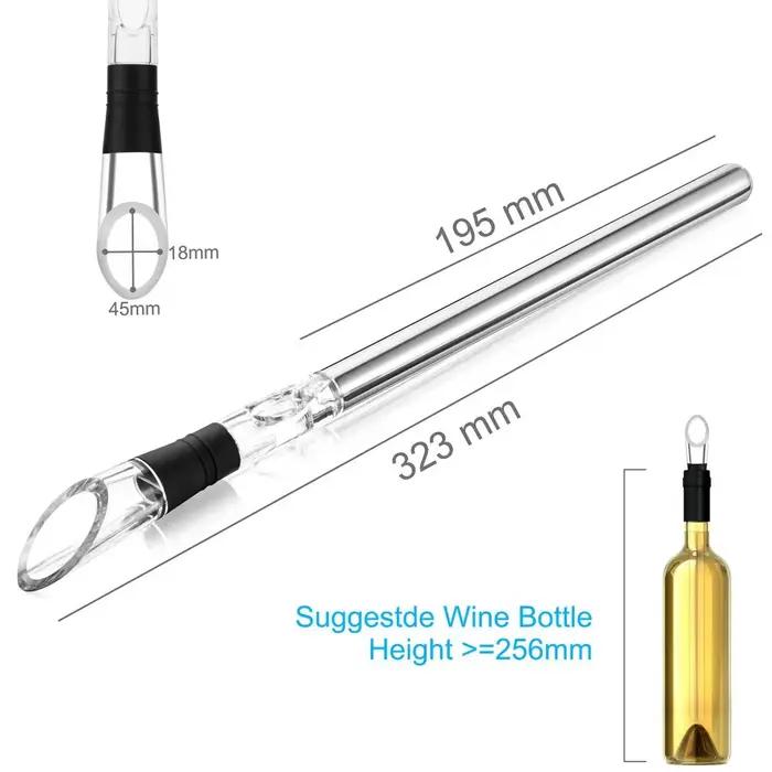 Bâton de refroidissement du vin en acier inoxydable