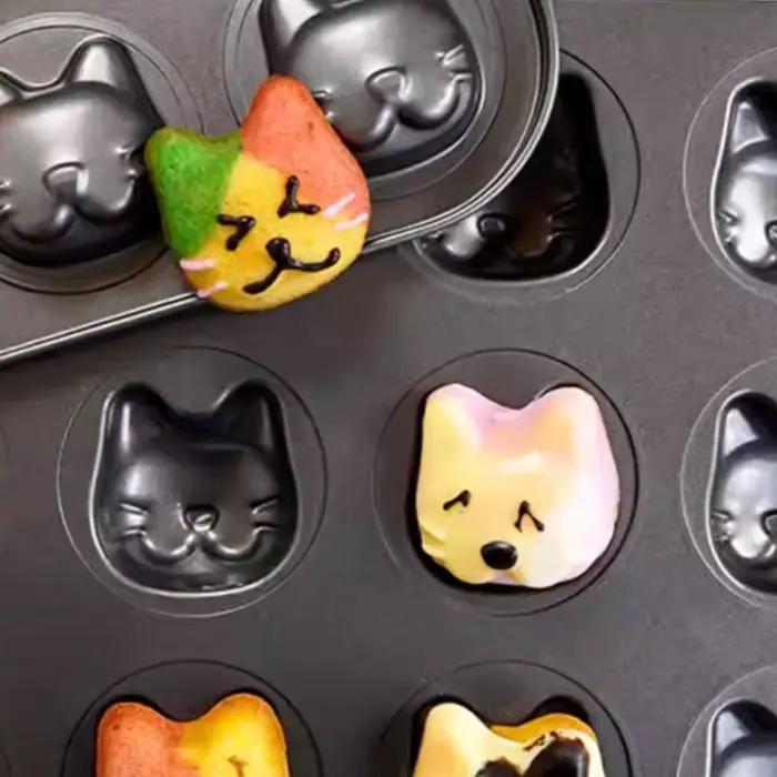 Pan boulangerie moisissure animale en acier en carbone pour une distribution chaleur uniforme