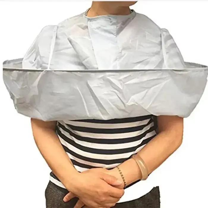 Cape de coiffure à faire soi-même, parapluie, couverture de rasage, tablier de coiffure, protection pour le nettoyage ménager