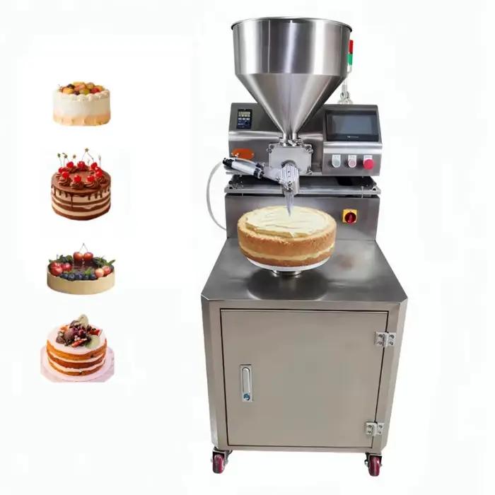 Équipement de décoration de gâteaux personnalisé pour usage commercial, lisseur de crème pour gâteaux ronds