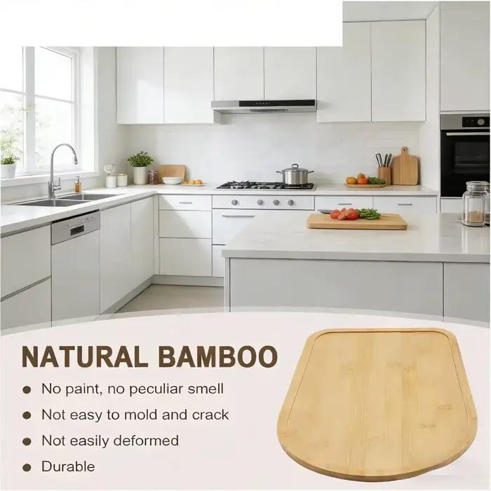 Tapis de glisse pour batteur mélangeur en bambou durable