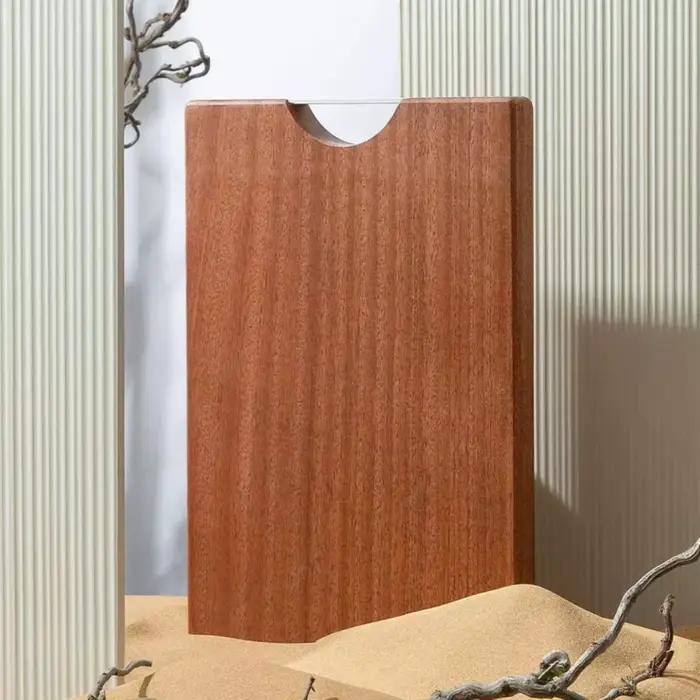 Planche à découper rectangulaire en ébène
