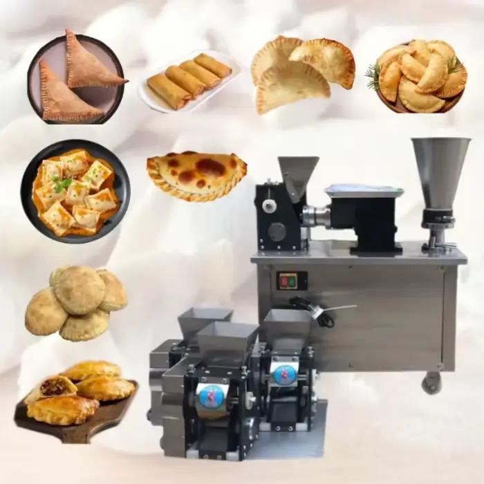 Machine automatique pour la fabrication de tortellini, empanadas, raviolis, samosas, dumplings et pelmeni, personnalisable