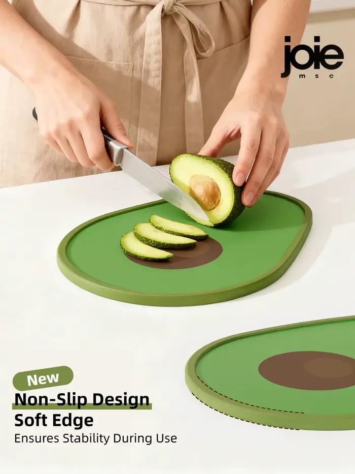 Joie planche à découper pastèque avocat antibactérien résistant au moule Double face mignon Fruits légumes PP planche à découper cuisine